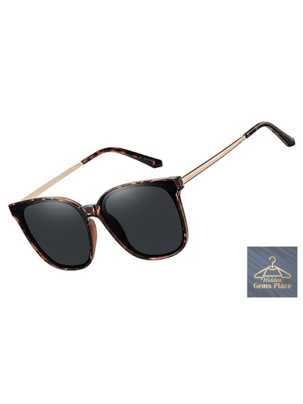 Oversized Polarized Cat Eye Sunglasses UV400 Women Fashion Shades